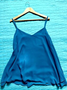 torrid Teal Spaghetti-Strap Camisole